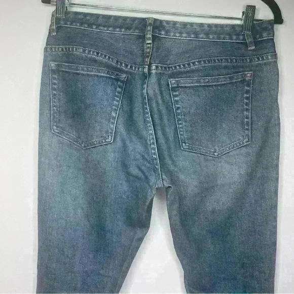 A.P.C. Jean Moulant Straight Jeans Women’s  Low Rise Medium Blue Denim Size 27 - Picture 4 of 6